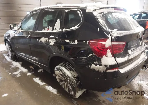 2013 BMW X3 xDrive28I from USA, damaged, VIN 5UXWX9C55D0A32113